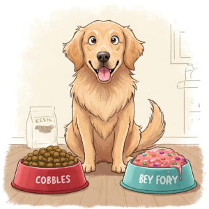 Ingredients used in tripe dog food including organ meats, vegetables, and natural oils.