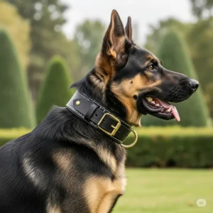 Extra strong and durable big dog collar built to withstand the pulling power of very large and active dog breeds.